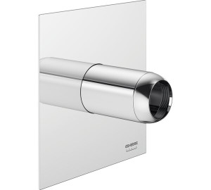 Kit Placa cuadrada ducha empotrada Cromado GE-Box